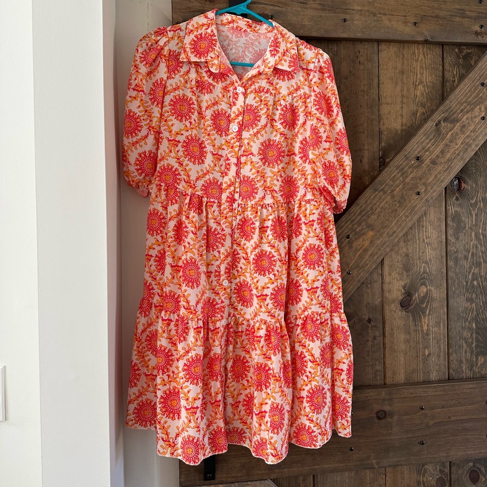 Button down dress